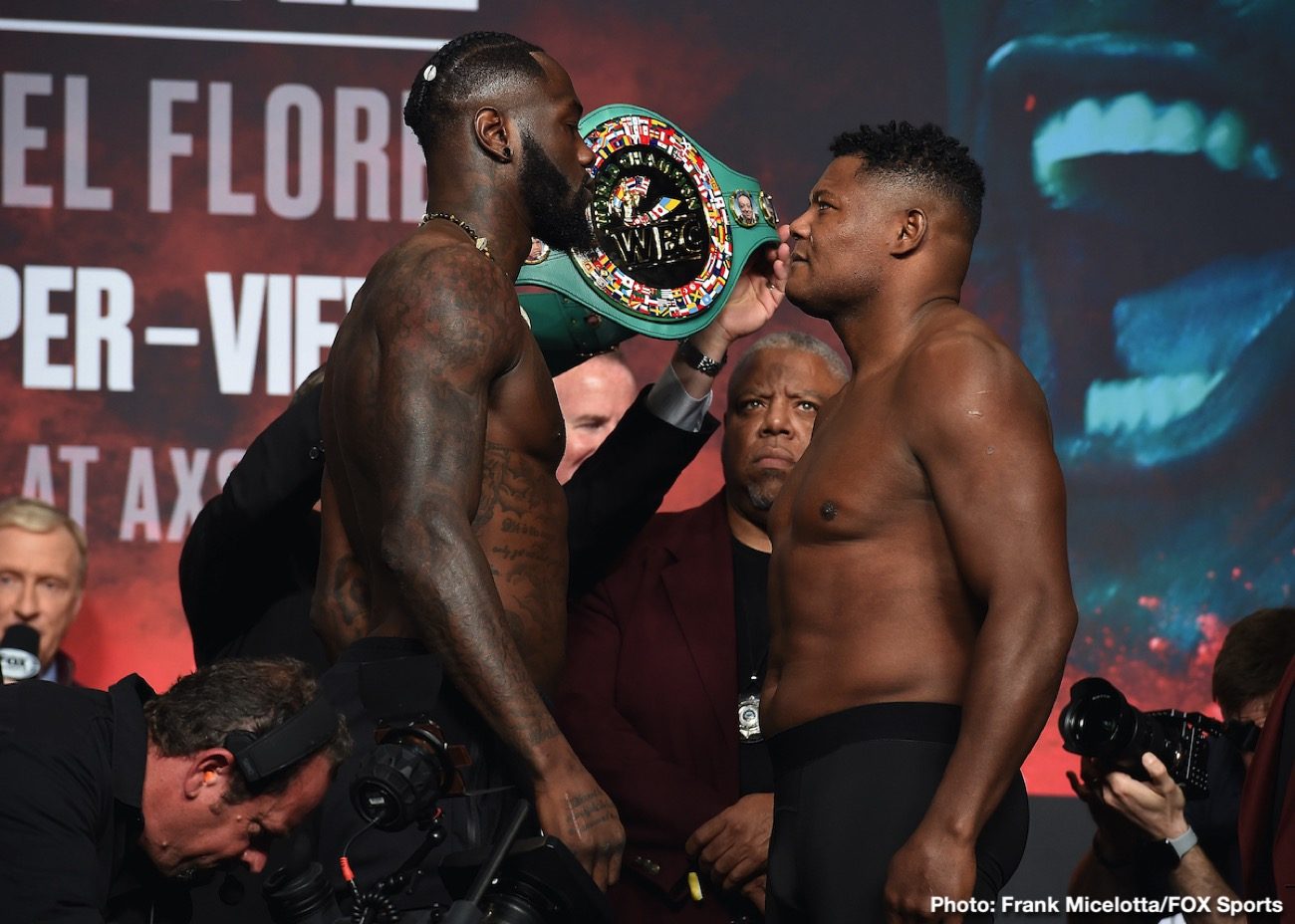 Luis Ortiz looks TRIM for Deontay Wilder rematch - weigh-in results
