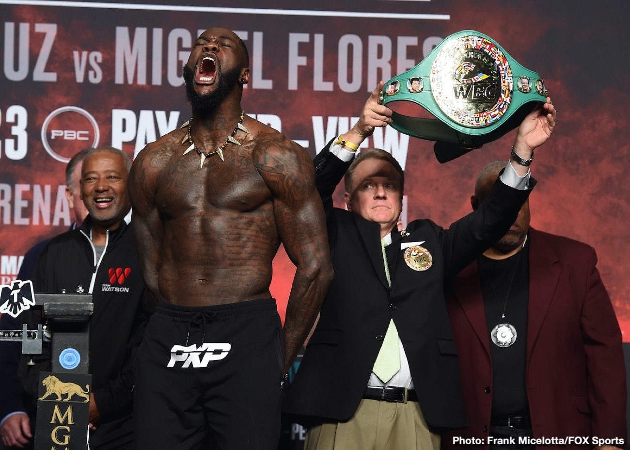 Luis Ortiz looks TRIM for Deontay Wilder rematch - weigh-in results