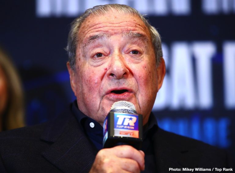 Bob Arum Lets Loose On Big Baby And His Latest Failed Drugs Test - “I Look At It As Attempted Murder”