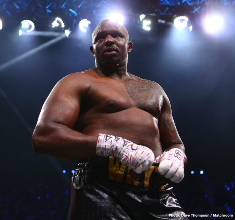 Dillian Whyte Wants Two Fights With Francis Ngannou – One Boxing, One MMA