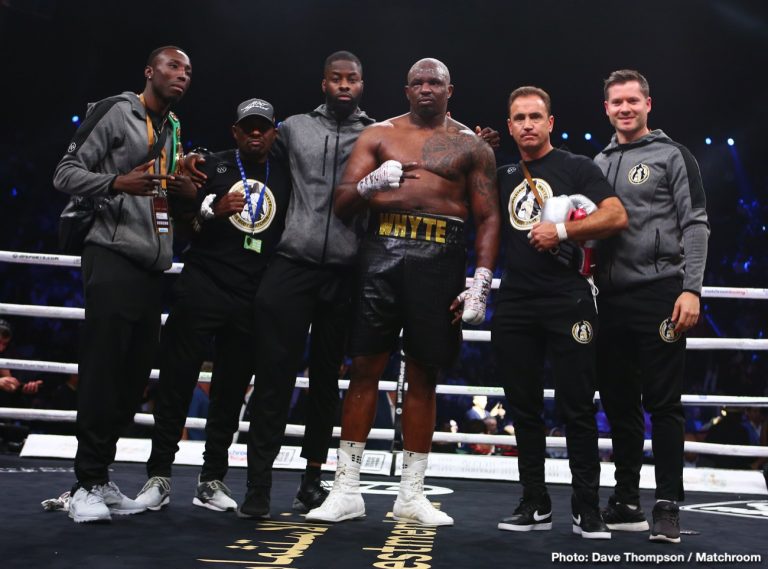 Hearn: Dillian Whyte Has The Best Resume Of A Guy Who Has Never Fought For A World Title, By A Country Mile