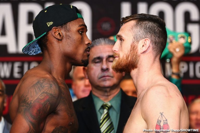 Jermall Charlo vs. Dennis Hogan, Eubank vs Korobov - Official weights