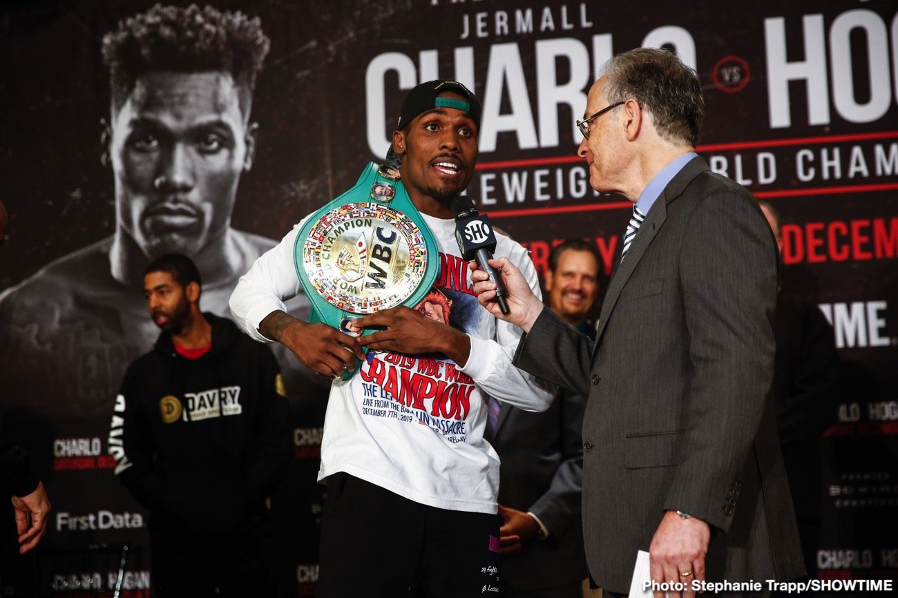 Jermall Charlo on David Benavidez: I'm going to knock him out