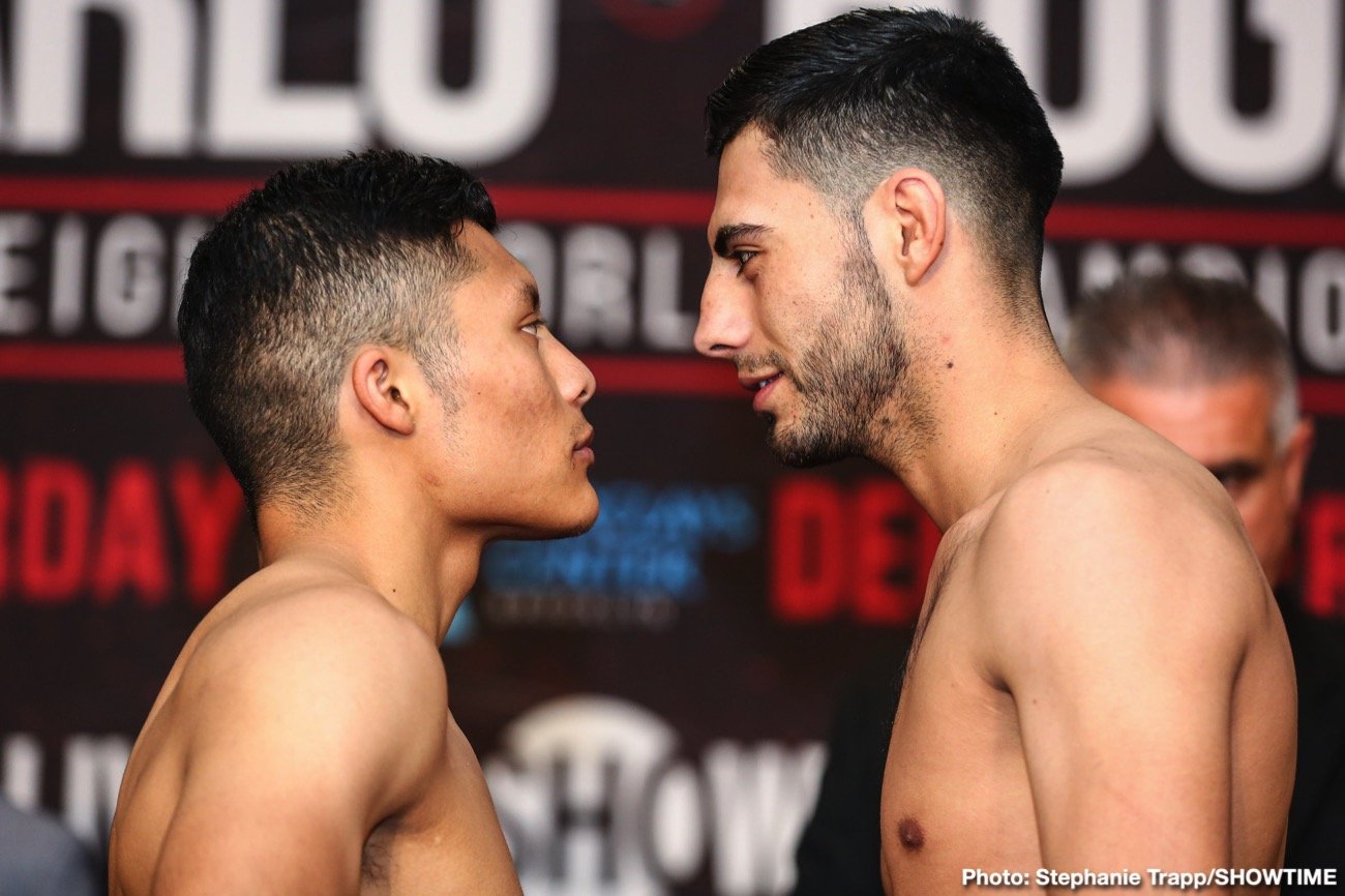 Boxing photo: Chris Eubank Jr, Dennis Hogan, Jermall Charlo, Matt Korobov image WATCH LIVE: Jermall Charlo vs. Hogan Weigh In Livestream
