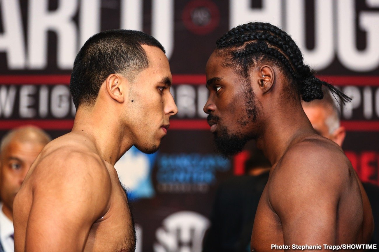 Boxing photo: Chris Eubank Jr, Dennis Hogan, Jermall Charlo, Matt Korobov image WATCH LIVE: Jermall Charlo vs. Hogan Weigh In Livestream
