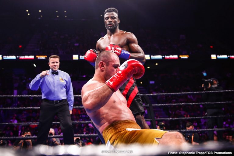 RESULTS: Efe Ajagba Stops Kiladze In The Heavyweight Fun Fight Of The Year (maybe)