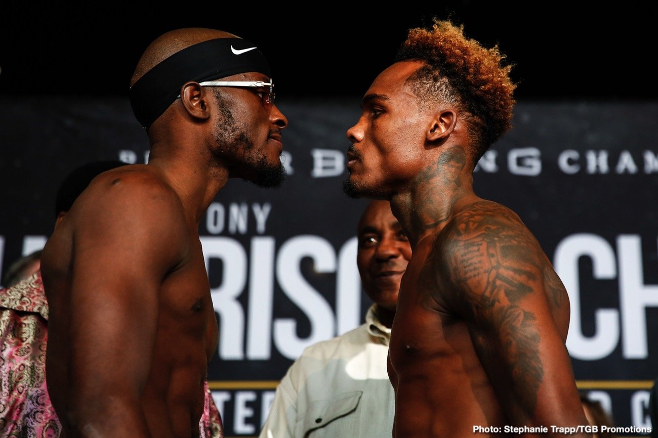 Jermell Charlo, Tony Harrison Weights & Photos