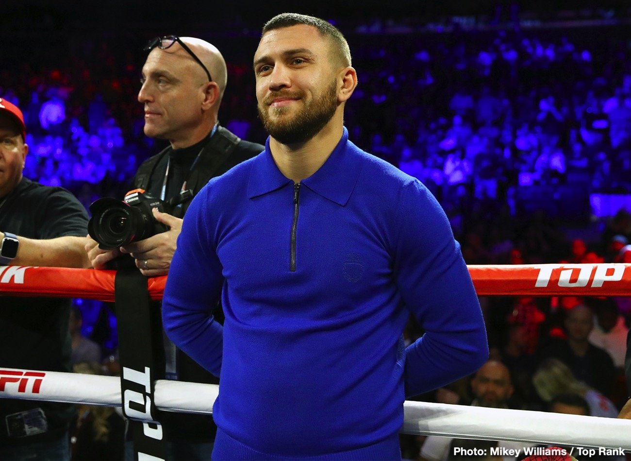 Lomachenko not worried about Teofimo's knockout prediction