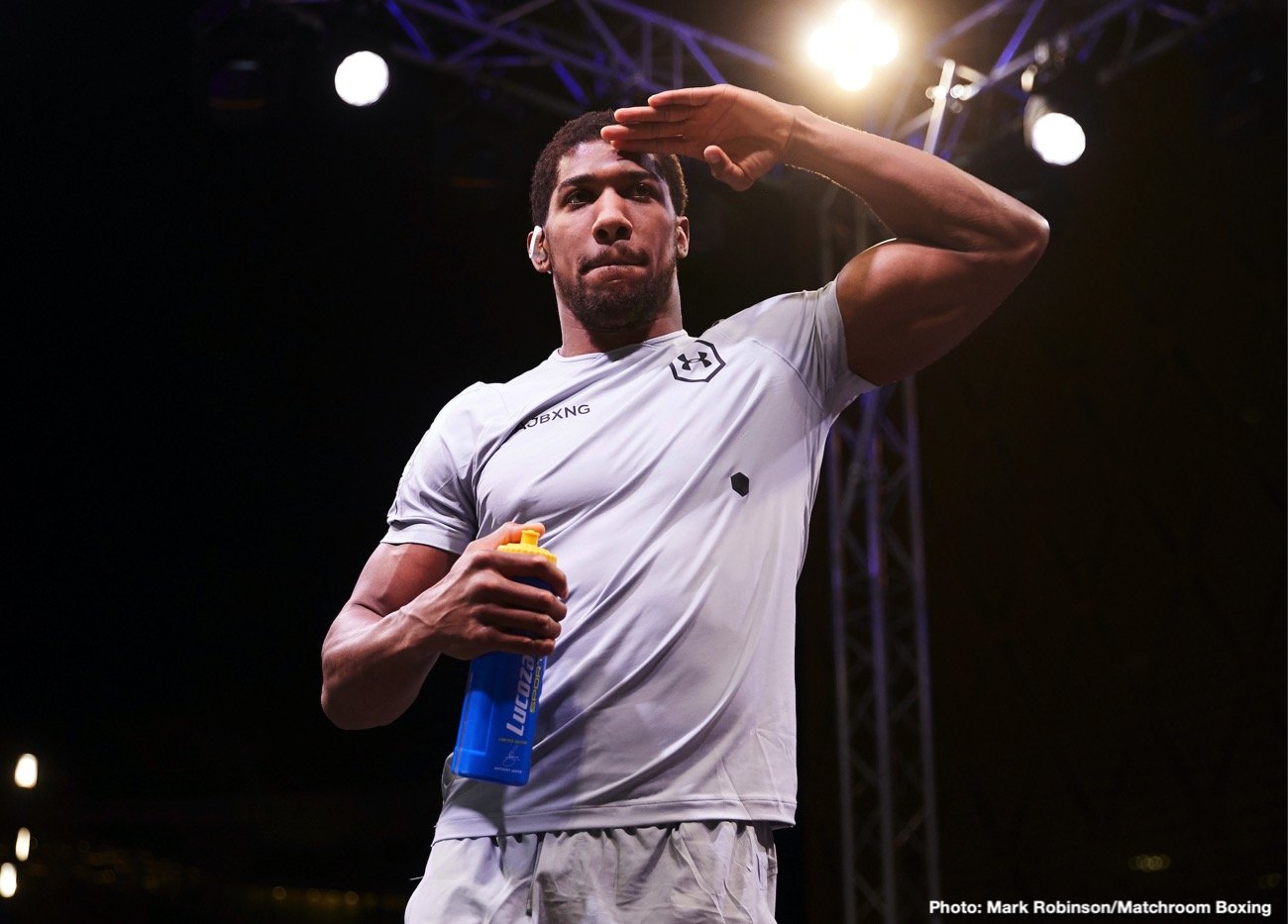 Anthony Joshua warns Mike Tyson: We're bigger, we're stronger