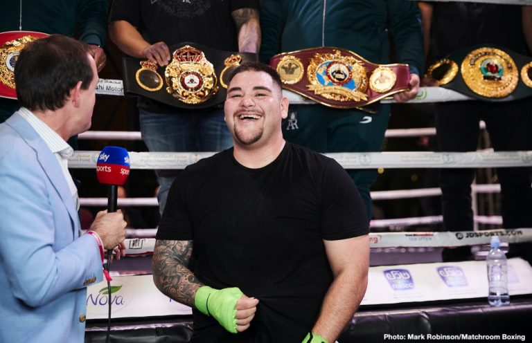 Eddie Hearn made 7-figure offer to Andy Ruiz Jr. for Dillian Whyte fight on March 28 or April