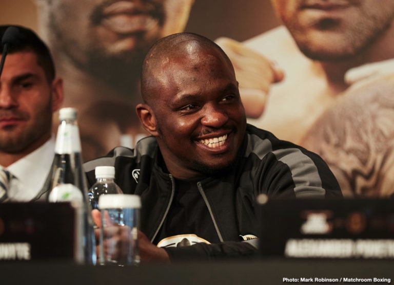 Dillian Whyte could be upgraded to WBC champion