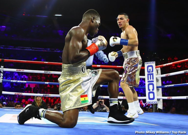 RESULTS: Teofimo Lopez obliterates Commey, Bud Crawford Wins