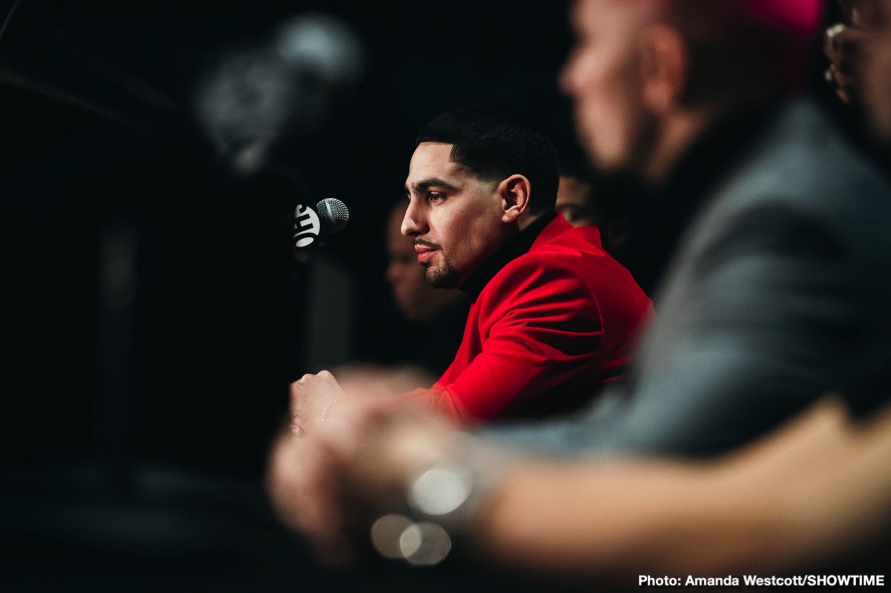 Danny Garcia vs. Ivan Redkach & Jarrett Hurd vs. Francisco Santana quotes