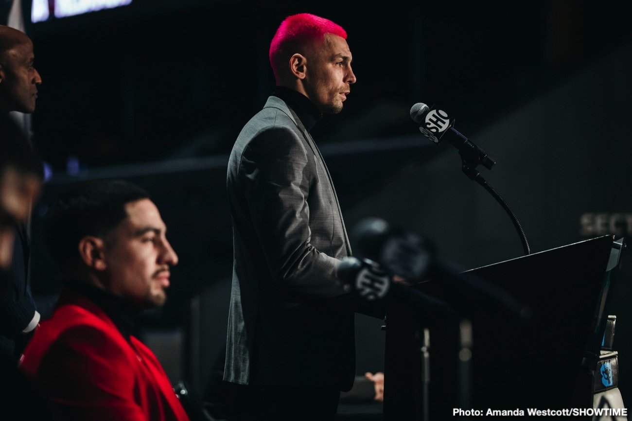 Danny Garcia vs. Ivan Redkach & Jarrett Hurd vs. Francisco Santana quotes