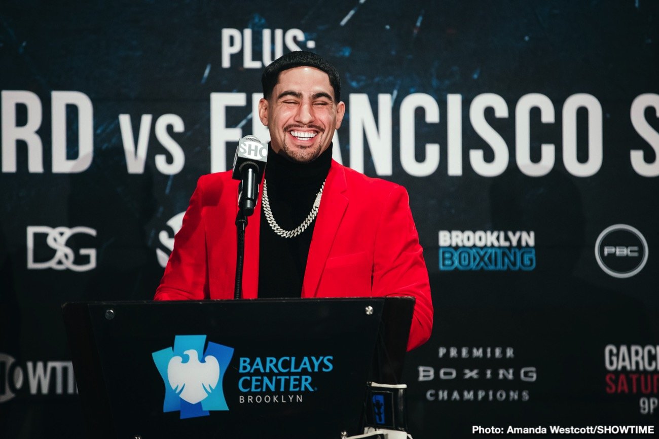 Danny Garcia vs. Ivan Redkach & Jarrett Hurd vs. Francisco Santana quotes