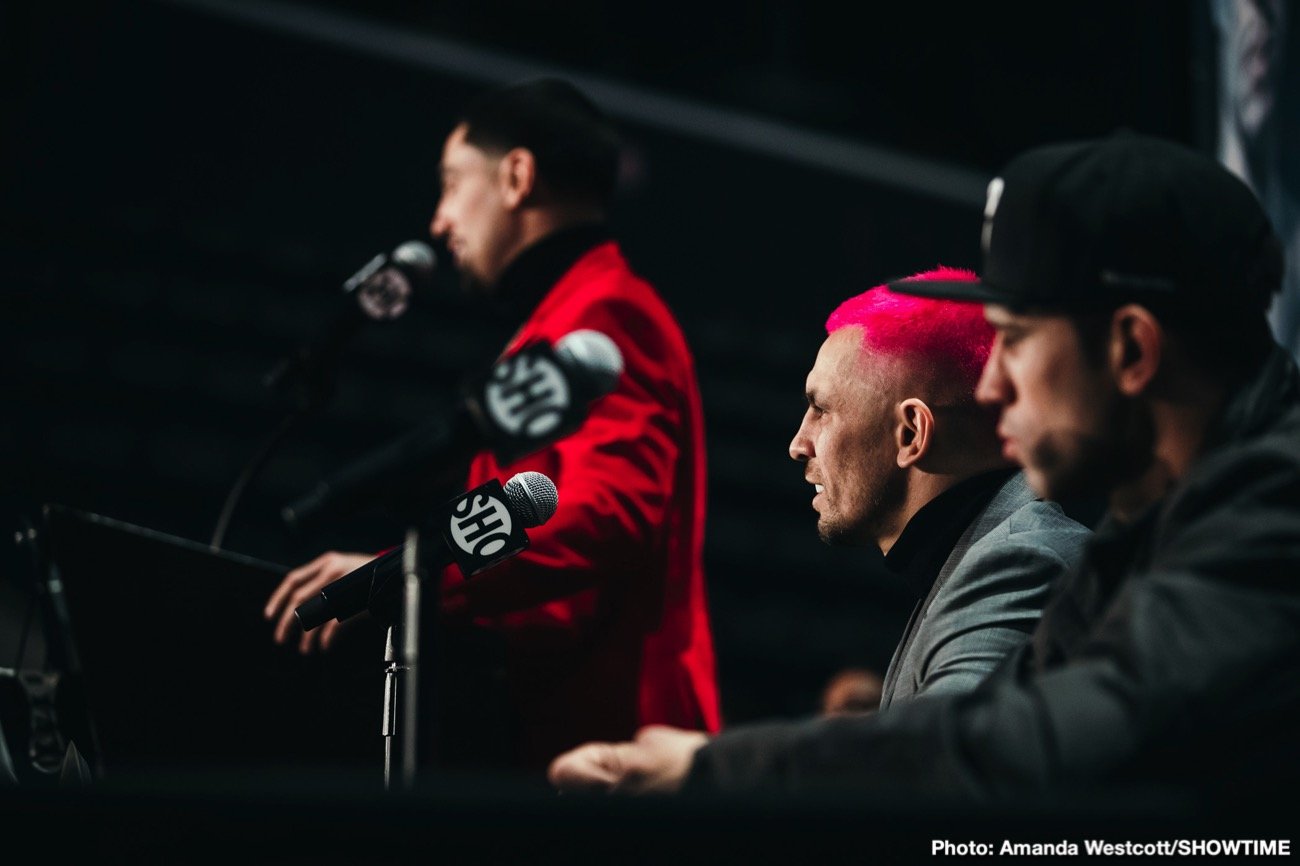 Danny Garcia vs. Ivan Redkach & Jarrett Hurd vs. Francisco Santana quotes