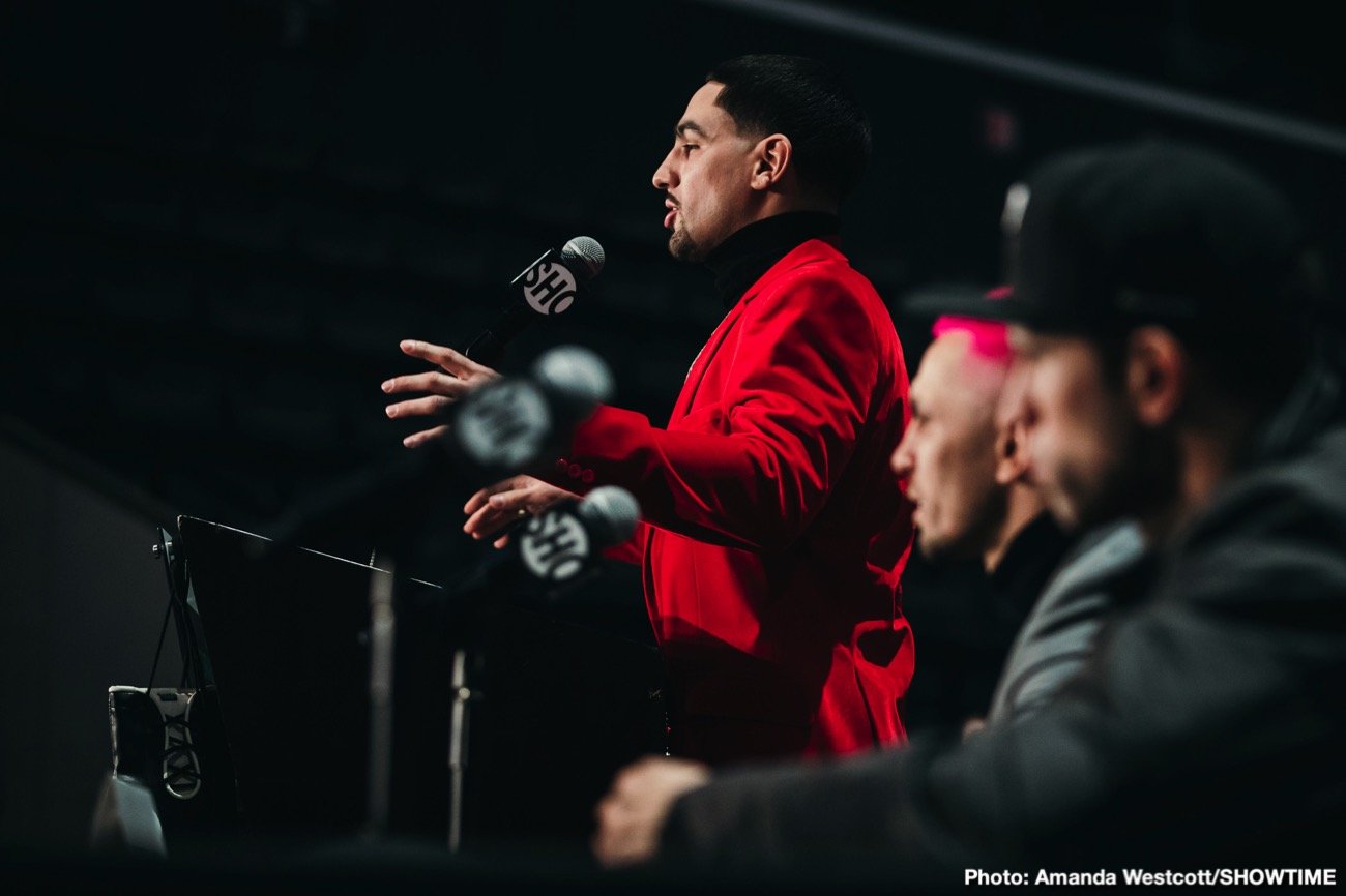 Danny Garcia vs. Ivan Redkach & Jarrett Hurd vs. Francisco Santana quotes