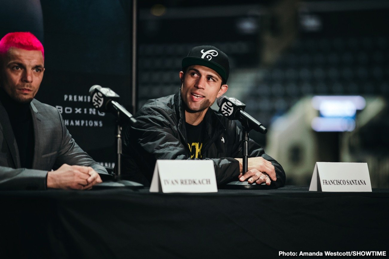 Danny Garcia vs. Ivan Redkach & Jarrett Hurd vs. Francisco Santana quotes