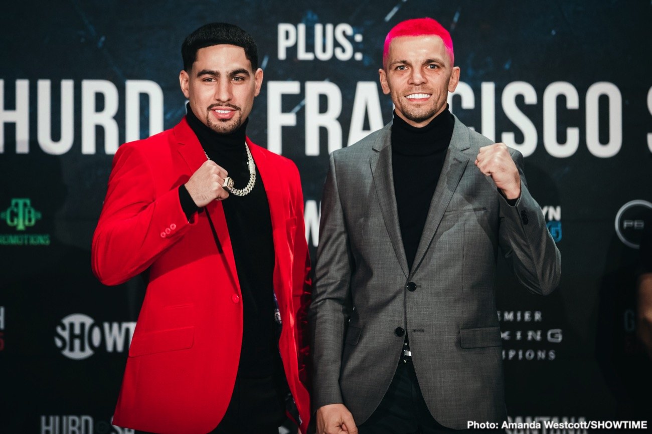 Danny Garcia vs. Ivan Redkach & Jarrett Hurd vs. Francisco Santana quotes
