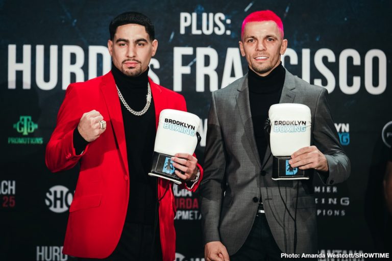 Danny Garcia vs. Ivan Redkach & Jarrett Hurd vs. Francisco Santana quotes