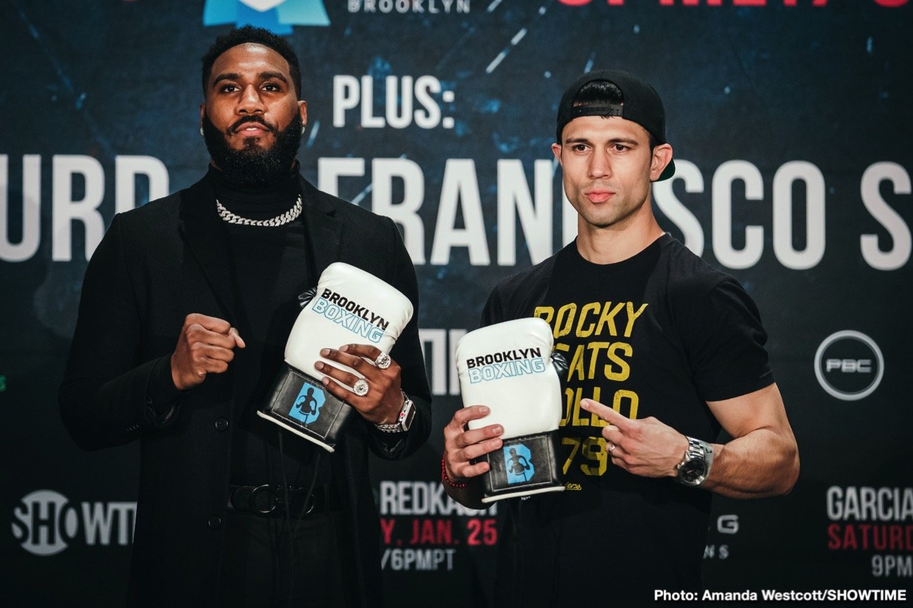 Danny Garcia vs. Ivan Redkach & Jarrett Hurd vs. Francisco Santana quotes