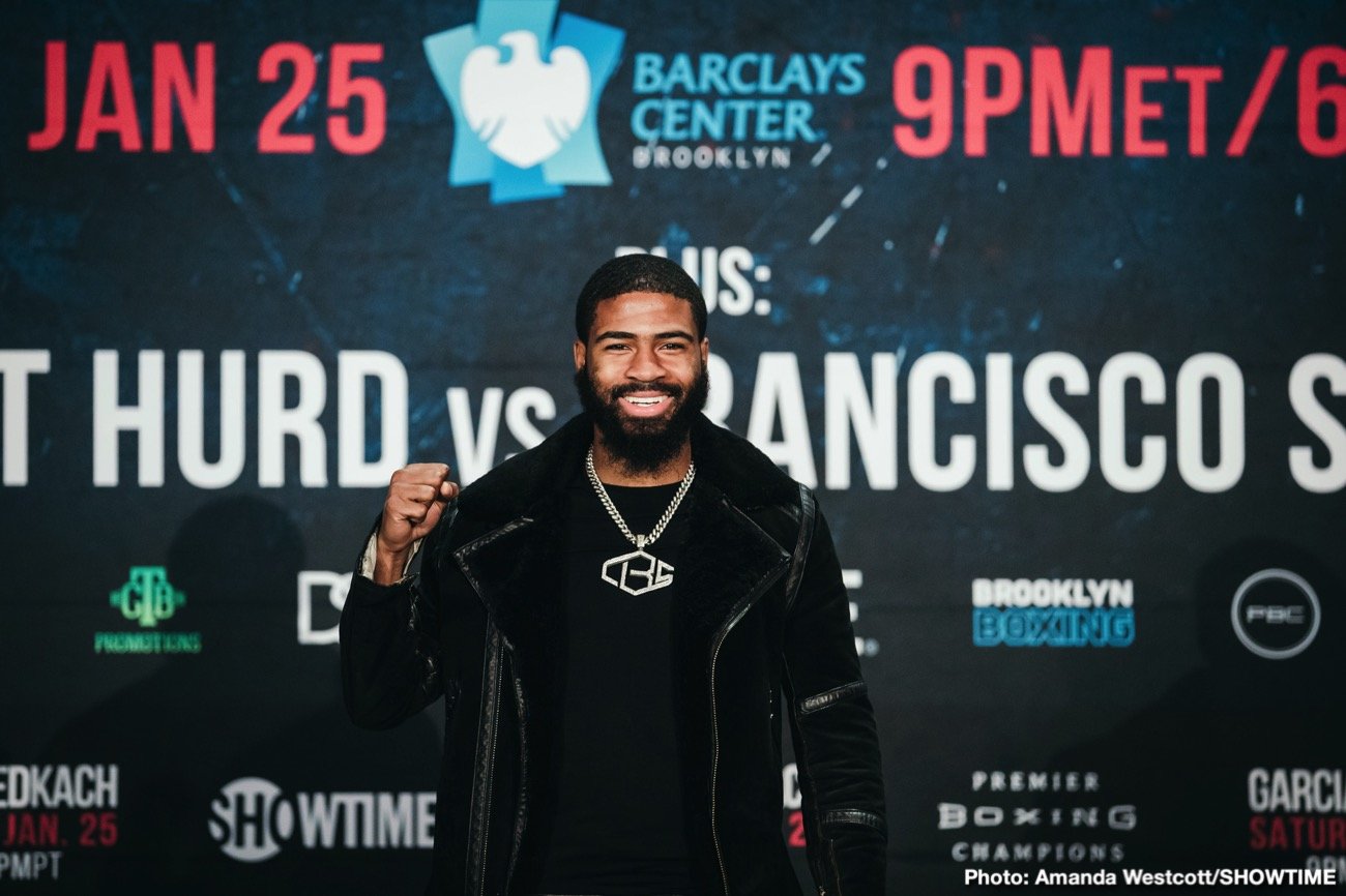 Danny Garcia vs. Ivan Redkach & Jarrett Hurd vs. Francisco Santana quotes