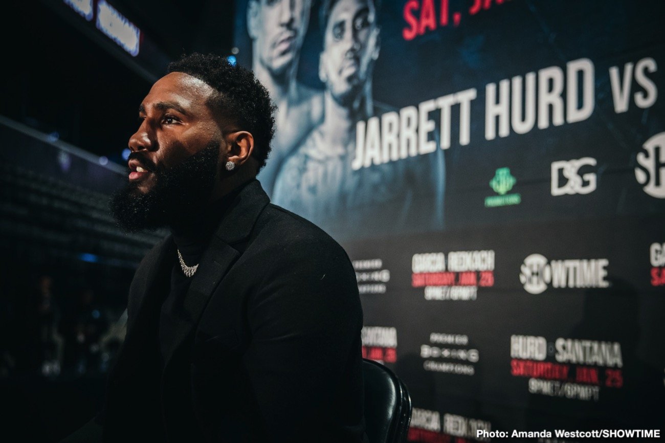 Danny Garcia vs. Ivan Redkach & Jarrett Hurd vs. Francisco Santana quotes