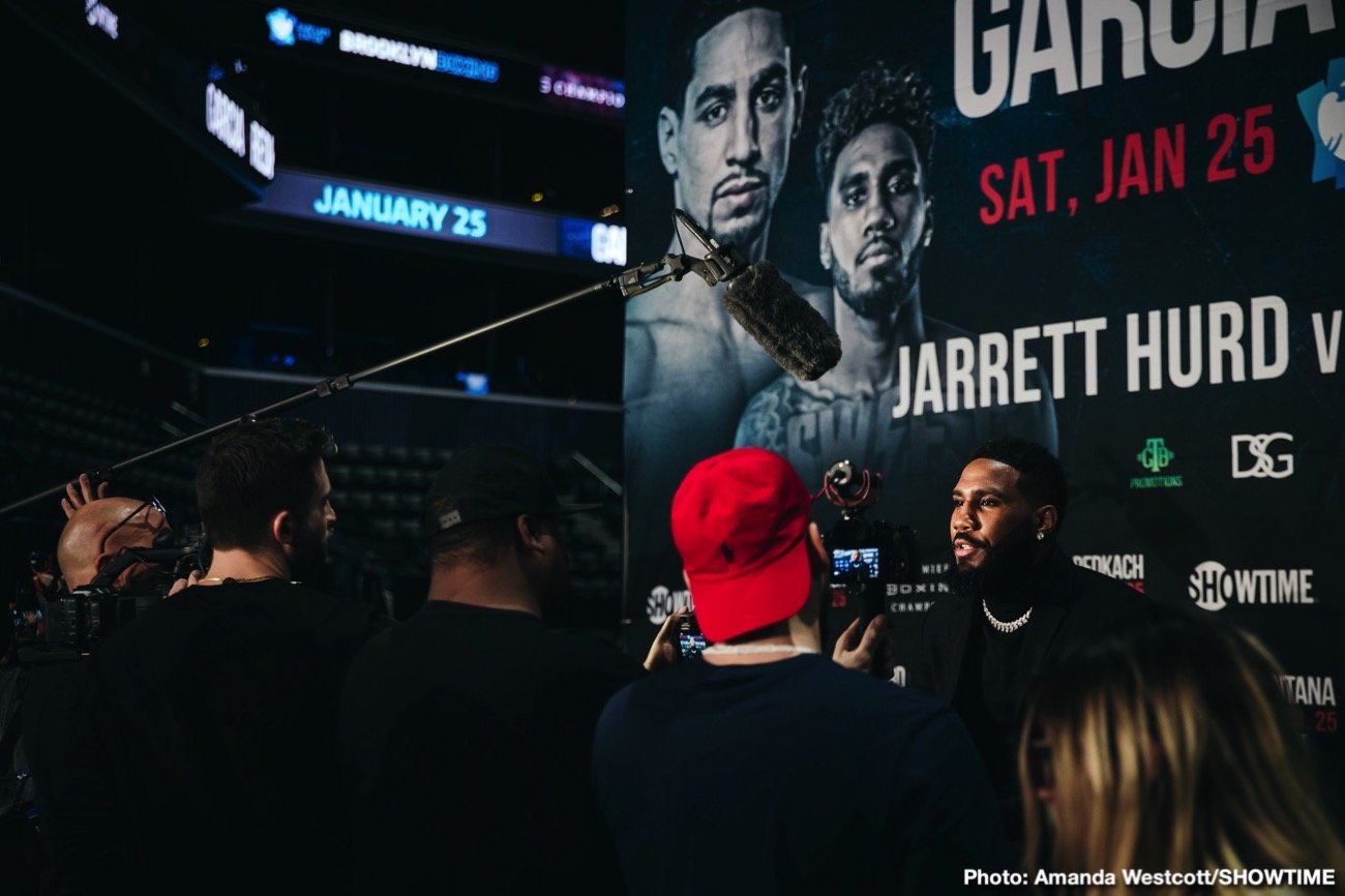 Danny Garcia vs. Ivan Redkach & Jarrett Hurd vs. Francisco Santana quotes