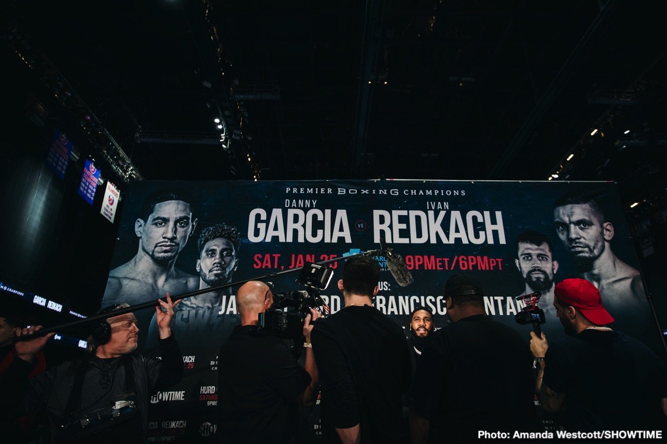 Danny Garcia vs. Ivan Redkach & Jarrett Hurd vs. Francisco Santana quotes