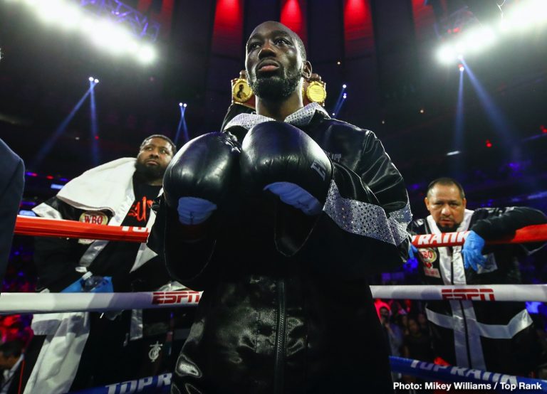 Terence Crawford with few options for 2020