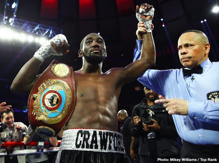 Bob Arum on Crawford vs. Porter: 'Who's going to pay for it?'