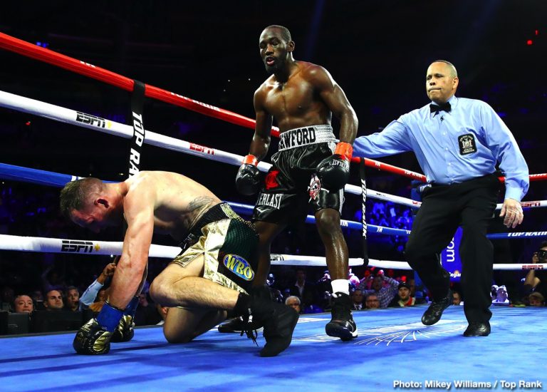 Terence Crawford defends against David Avanesyan on Dec.10th on PPV