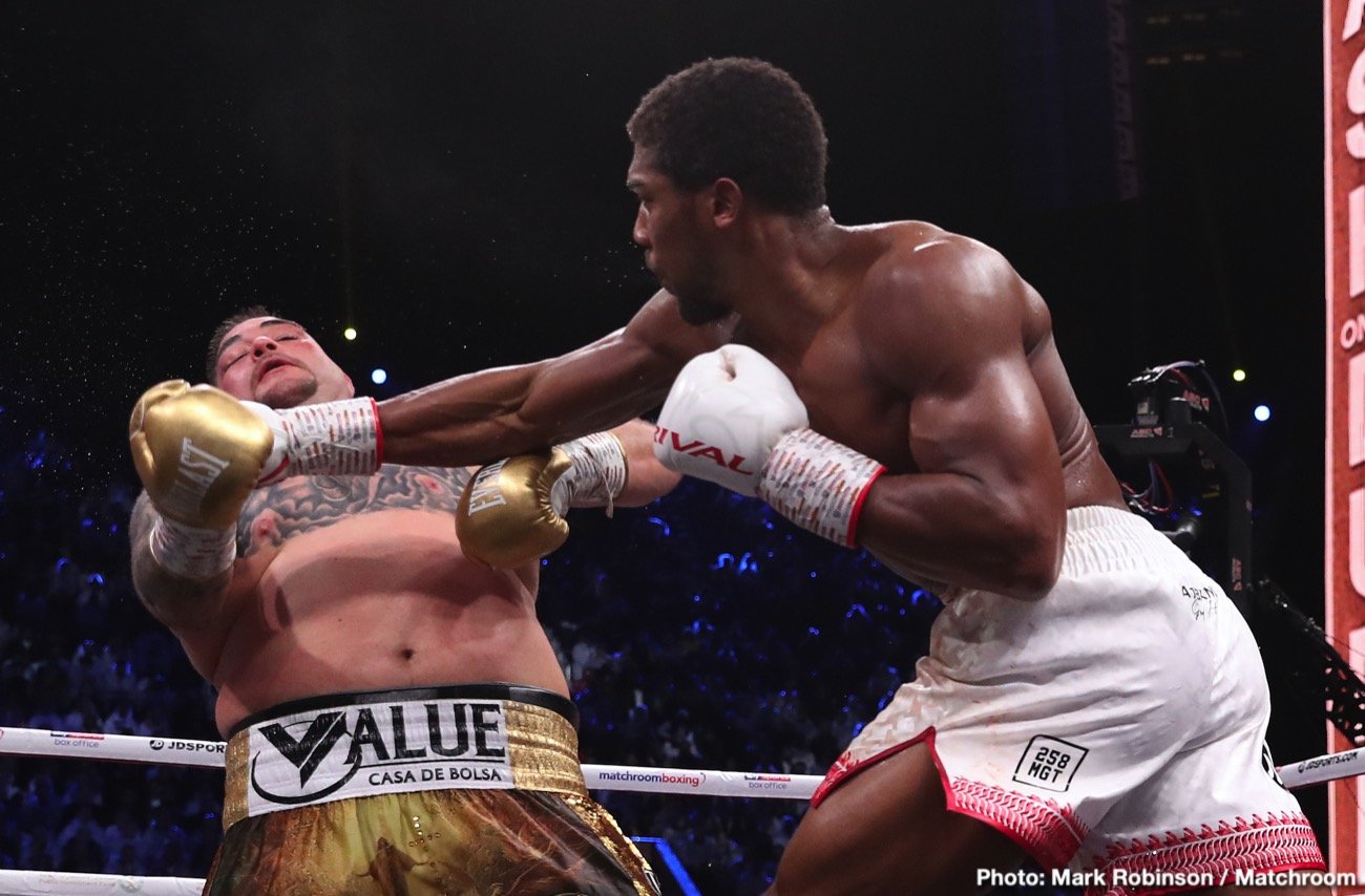 Anthony Joshua Asks – Who Has The Better Chin: Joshua, Fury, Whyte?