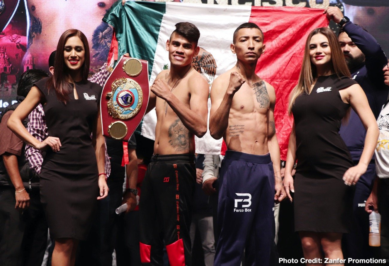 Emanuel Navarrete vs. Francisco Horta & Jerwin Ancajas vs. Miguel Gonzalez - Official weights