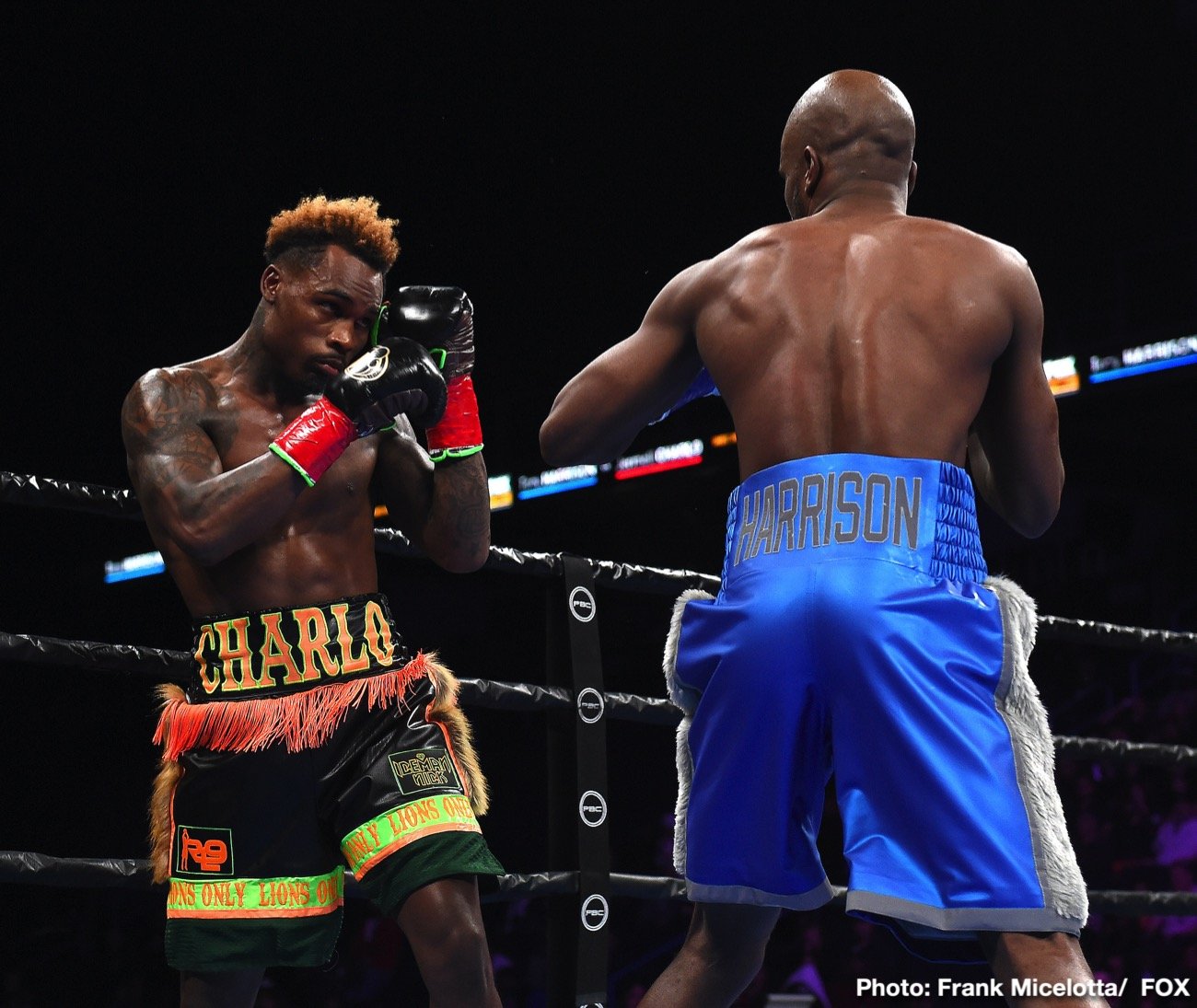 Tony Harrison targeting Jermell Charlo trilogy clash after Perrella