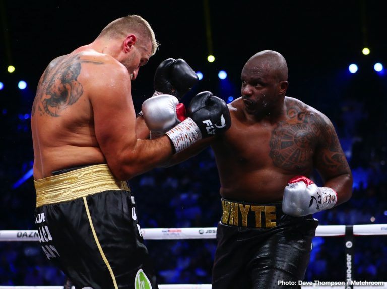 Dillian Whyte Reinstated As WBC Interim Champ, Is Mandatory Challenger Again