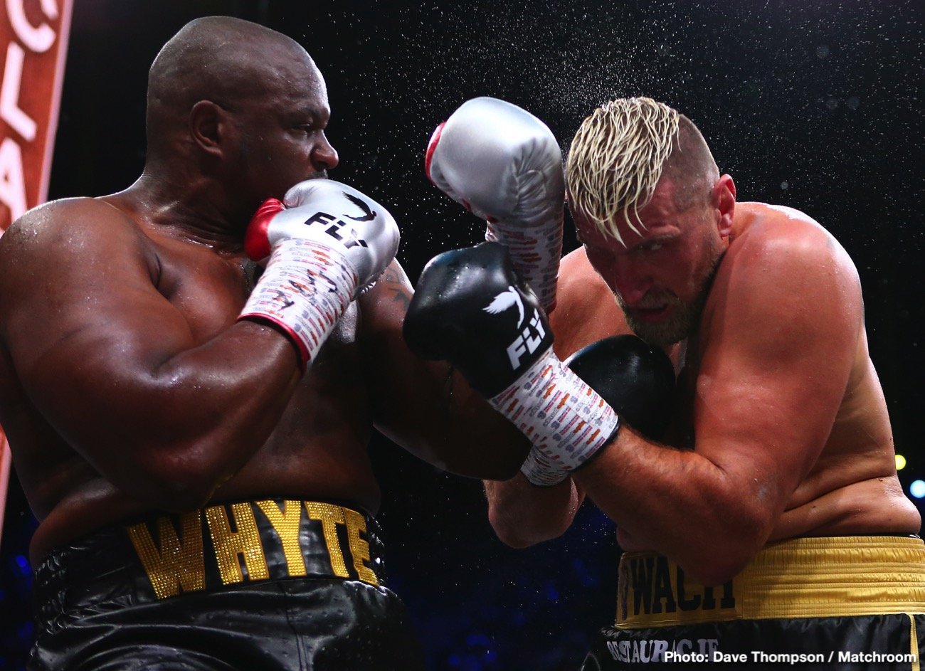 Saturday's Second Biggest Winner: Dillian Whyte