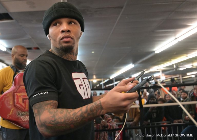 Gervonta Davis Says He's “Okay With Getting Sick With Covid, To Please The Fans”