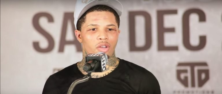 Gervonta Davis reacts to Ryan Garcia victory over Francisco Fonseca