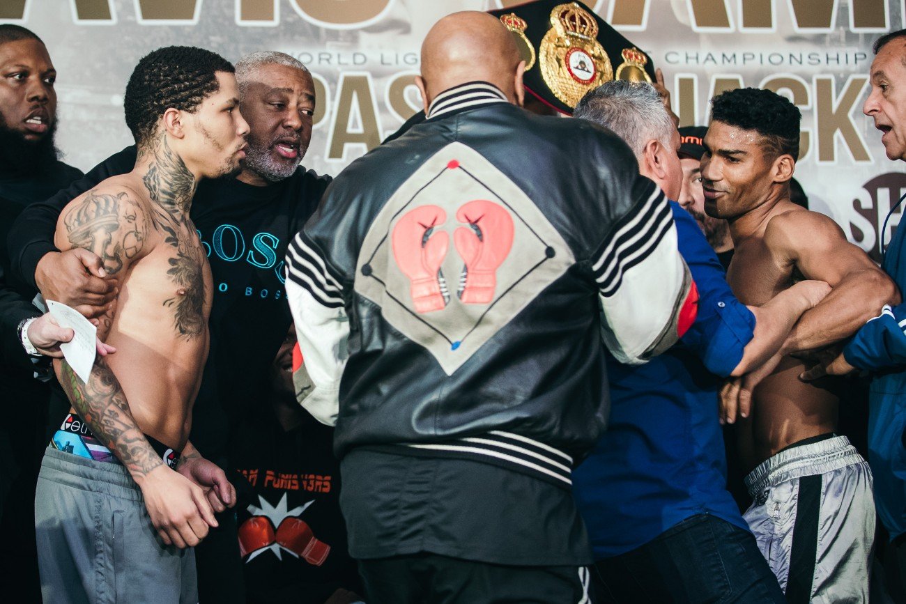 Davis vs. Gamboa & Pascal vs. Jack - official weights