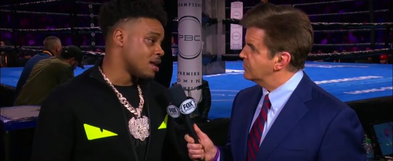 Errol Spence Jr. speaks publicly for the first time since his car accident