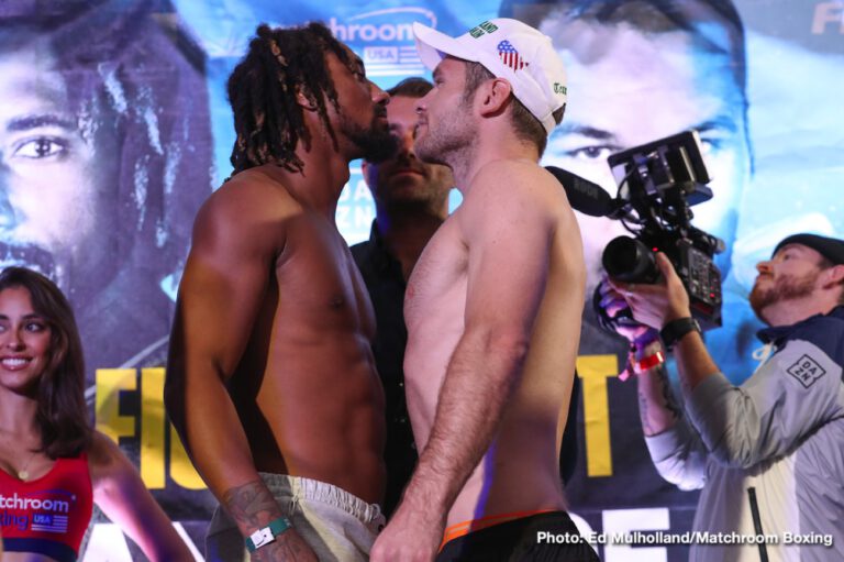 Andrade - Keeler, Farmer - Diaz DAZN Weights & Quotes