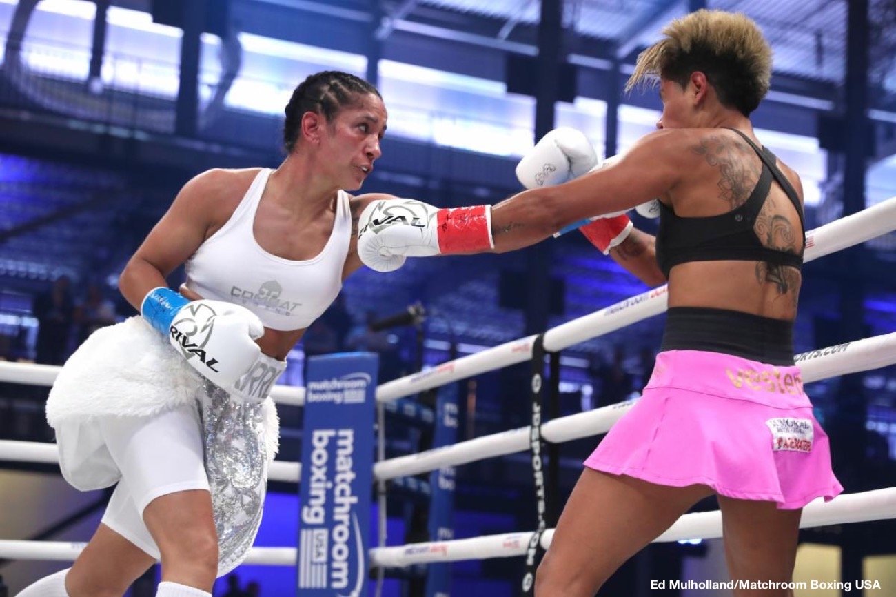 RESULTS: Amanda Serrano Scores Third-round Knockout In ...