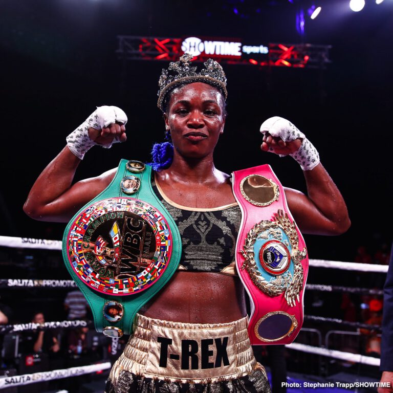 Hearn Wants Claressa Shields Vs. Savannah Marshall On Joshua-Pulev Card