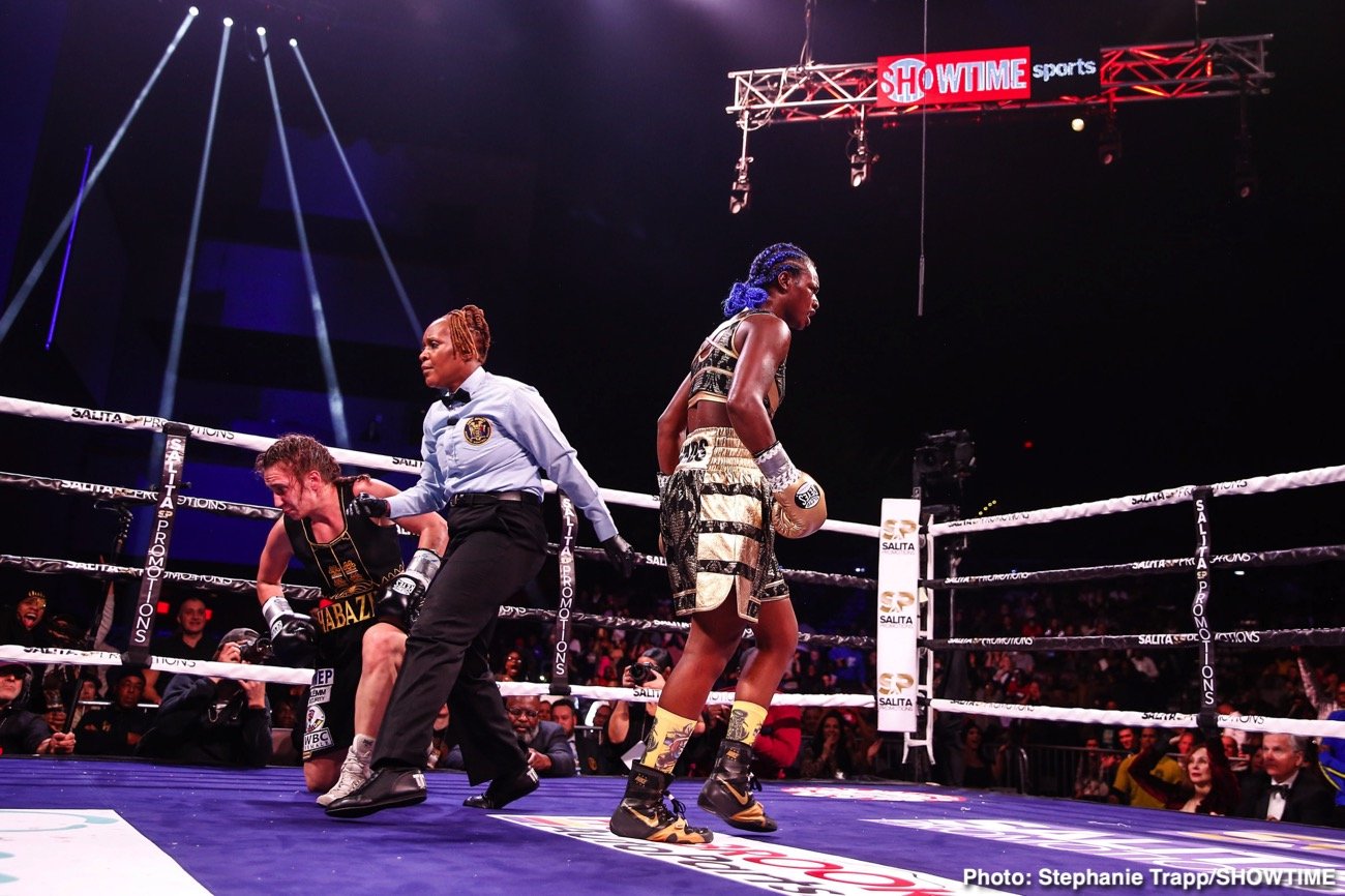RESULTS: Claressa Shields beats Ivana Habazin