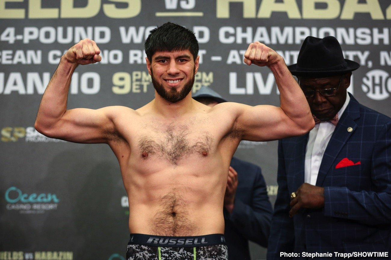 Claressa Shields and Ivana Habazin - weigh-in results