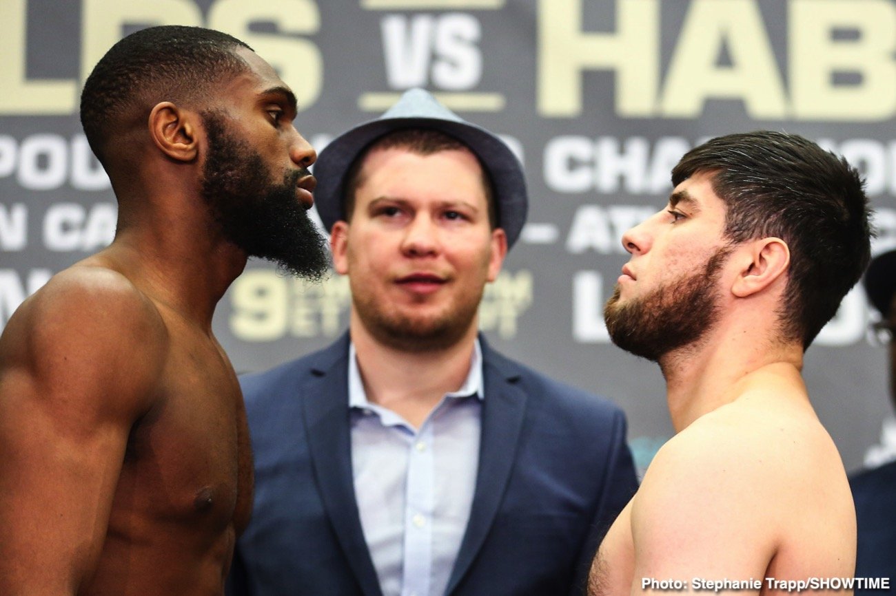 Claressa Shields and Ivana Habazin - weigh-in results
