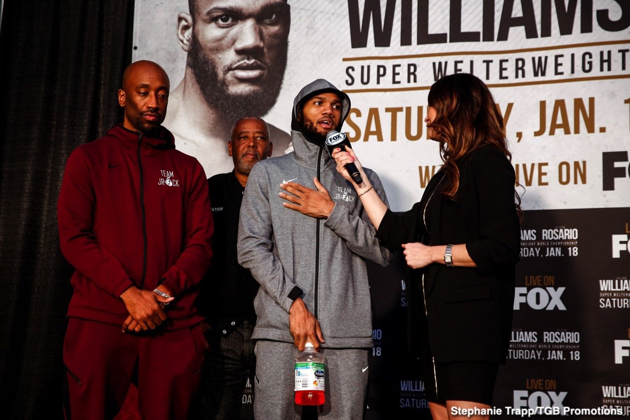 Julian Williams all set ahead of unified world title defense this Saturday in Philadelphia