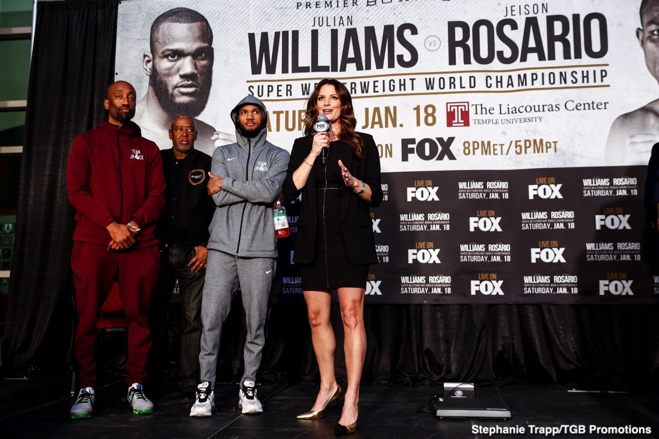 Julian Williams all set ahead of unified world title defense this Saturday in Philadelphia
