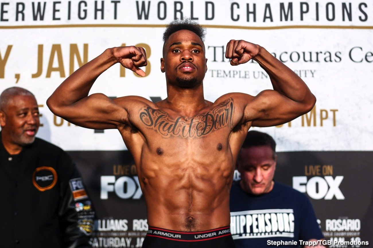 Julian Williams vs. Jeison Rosario - Weigh In Results & Photos